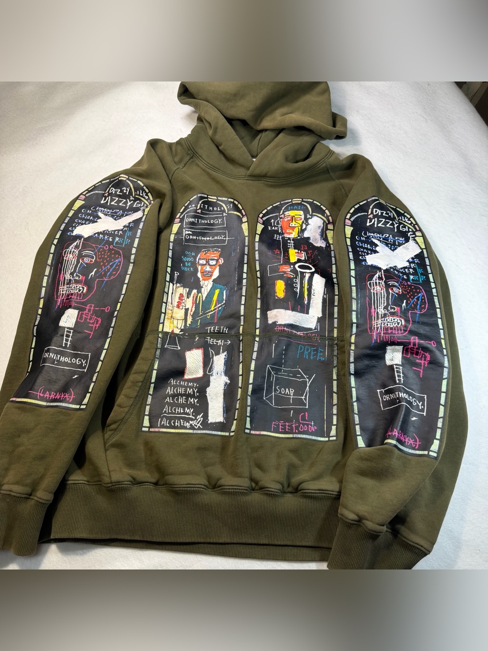 Basquiat x Ev Bravado x H&M Graphic Hoodie M